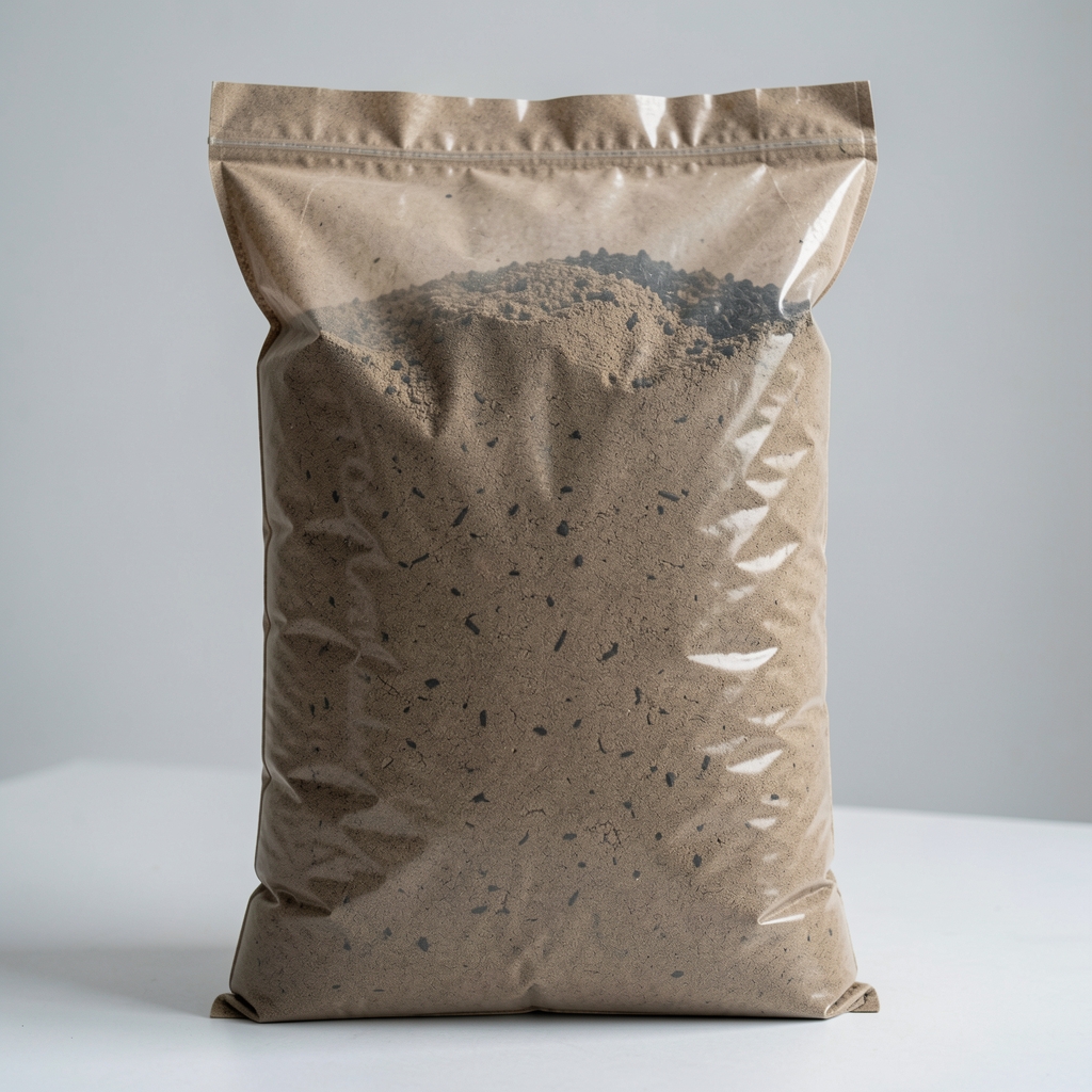 Bolsa de 10kg de arena aglutinante con carbón activo para gatos con fragancia neutra y baja producción de polvo